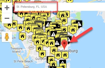 New map cursor feature