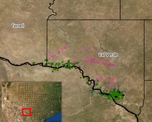 texas county map