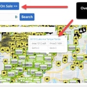 houses on sale overlay