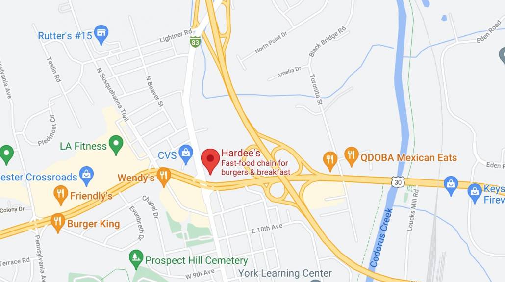 Hardees sinkhole