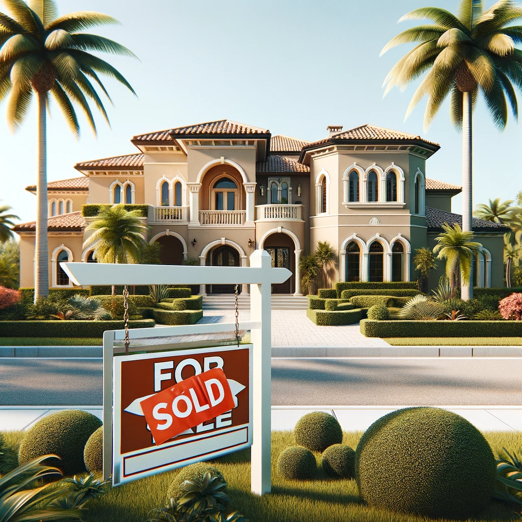 sold house with sign